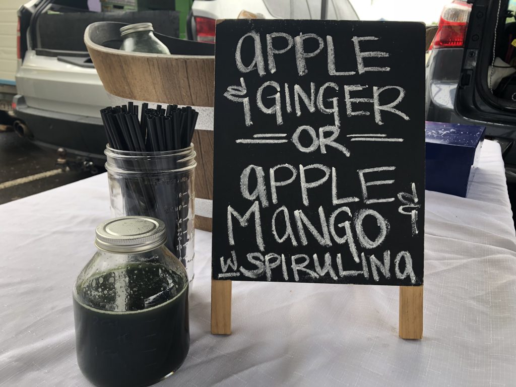 Image of Fresh Spirulina Market Small Sign