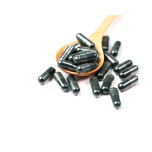 Fresh Spirulina Powder Capsules Image