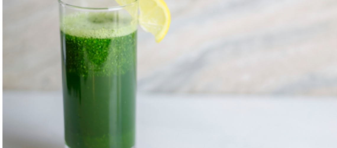 Spirulina Detox Morning Green Juice Image